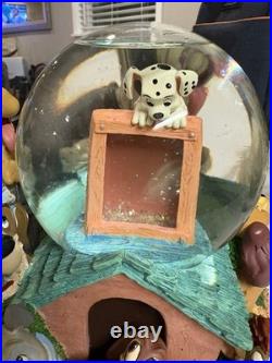 Disney Dogs Musical Snow Globe Tune Where Has My Little Dog Gone RARE Disney Dogs Musical Snow Globe Tune Where Has My Little Dog Gone RARE