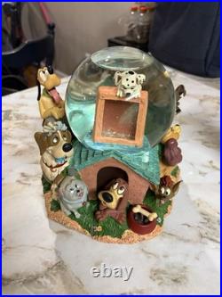 Disney Dogs Musical Snow Globe Tune Where Has My Little Dog Gone RARE Disney Dogs Musical Snow Globe Tune Where Has My Little Dog Gone RARE
