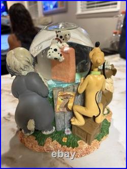 Disney Dogs Musical Snow Globe Tune Where Has My Little Dog Gone RARE Disney Dogs Musical Snow Globe Tune Where Has My Little Dog Gone RARE