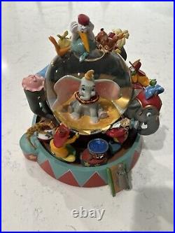 Disney Dumbo Animated Musical'Entry of the Gladiators' Snow Globe No Box Rare