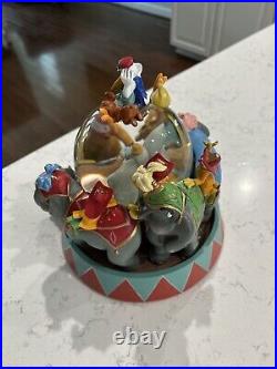 Disney Dumbo Animated Musical'Entry of the Gladiators' Snow Globe No Box Rare