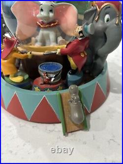 Disney Dumbo Animated Musical'Entry of the Gladiators' Snow Globe No Box Rare