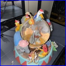 Disney Dumbo Animated Musical Snow Globe Entry of the Gladiators Japan