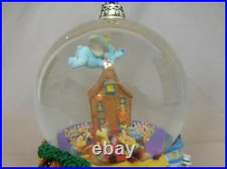 Disney Dumbo Master Of Animation Snow Globe Ward Kimball Turning Rare HTF