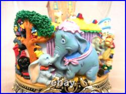Disney Dumbo Master Of Animation Snow Globe Ward Kimball Turning Rare HTF