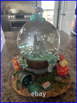 Disney Dumbo Takes a Bubble Bath Snow Globe, Music Box, & Bubble Blower