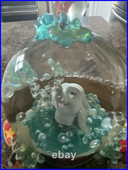 Disney Dumbo Takes a Bubble Bath Snow Globe, Music Box, & Bubble Blower