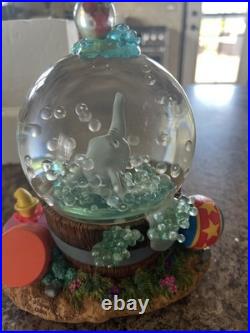 Disney Dumbo Takes a Bubble Bath Snow Globe, Music Box, & Bubble Blower