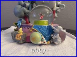 Disney Dumbo & Timothy 65th Anniversary Elephant Windup Musical Snow Globe 2006