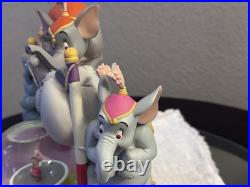 Disney Dumbo & Timothy 65th Anniversary Elephant Windup Musical Snow Globe 2006