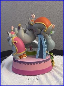 Disney Dumbo & Timothy 65th Anniversary Elephant Windup Musical Snow Globe 2006