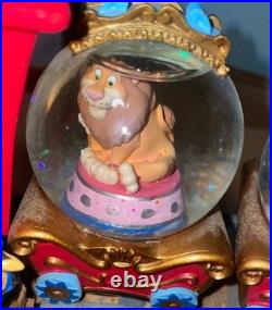 Disney Dumbo Train Snow Globe Figurine Display Scene Multiple Snowglobes