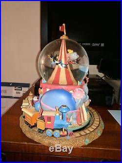 Disney Dumbo musical snow globe Rare