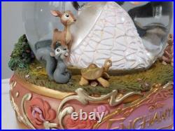 Disney Enchanted Snow Globe With Giselle And Animal Friends
