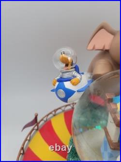 Disney Fab 5 at Disneyland Music Box Water Snow Globe Spinning Teacups