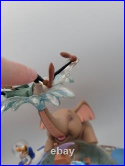 Disney Fab 5 at Disneyland Music Box Water Snow Globe Spinning Teacups