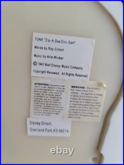 Disney Fab 5 at Disneyland Music Box Water Snow Globe Spinning Teacups