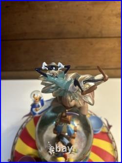 Disney Fab 5 at Disneyland Music Box Water Snow Globe Spinning Teacups Mickey