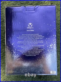 Disney Fairies Glass Snow Globe Tinkerbell & 4 Friends