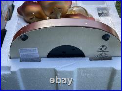 Disney Fairies Glass Snow Globe Tinkerbell & 4 Friends