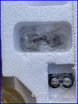 Disney Fairies Glass Snow Globe Tinkerbell & 4 Friends