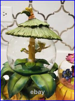Disney Fairies Pixie Hollow 3 Globe Tinkerbell Musical Snowglobe