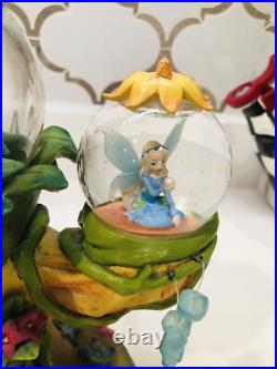 Disney Fairies Pixie Hollow 3 Globe Tinkerbell Musical Snowglobe