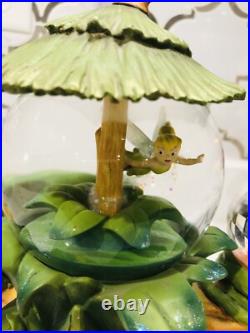 Disney Fairies Pixie Hollow 3 Globe Tinkerbell Musical Snowglobe