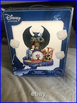 Disney Fantasia Mickey Mouse Sorcerer Musical Snow Globe Huge 70th Anniversary