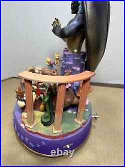 Disney Fantasia Mickey Mouse Sorcerer Musical Snowglobe Huge 70th Anniversary
