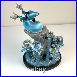 Disney Fantasia Sorcerer Mickey Multi Snow Globe Figurine Large Display Piece