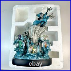 Disney Fantasia Sorcerer Mickey Multi Snow Globe Figurine Large Display Piece