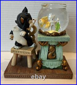 Disney Figaro & Cleo From Pinocchio Snow Globe Water Globe Hard To Find Rare Disney Figaro & Cleo From Pinocchio Snow Globe Water Globe Hard To Find Rare