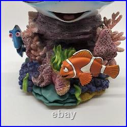 Disney Finding Nemo Coral Reef Musical Snow Globe Plays Over The Waves 10x7