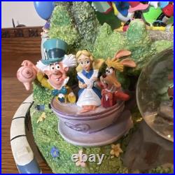 Disney Four Parks One World Monorail Musical Snow Globe Plays Zip-a-dee-doo-dah