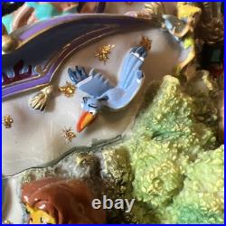 Disney Four Parks One World Monorail Musical Snow Globe Plays Zip-a-dee-doo-dah