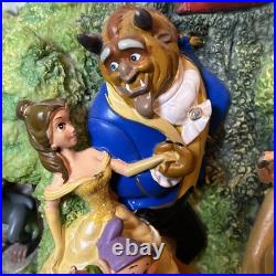 Disney Four Parks One World Monorail Musical Snow Globe Plays Zip-a-dee-doo-dah