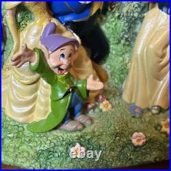 Disney Four Parks One World Monorail Musical Snow Globe Plays Zip-a-dee-doo-dah