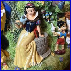 Disney Four Parks One World Monorail Musical Snow Globe Plays Zip-a-dee-doo-dah