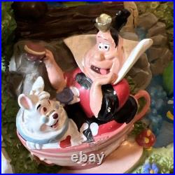 Disney Four Parks One World Monorail Musical Snow Globe Plays Zip-a-dee-doo-dah