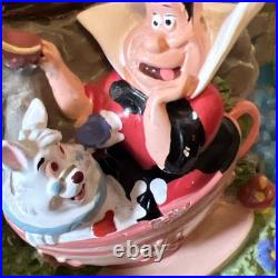 Disney Four Parks One World Monorail Musical Snow Globe Plays Zip-a-dee-doo-dah