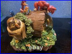 Disney Fox and Hound Musical Snow Globe