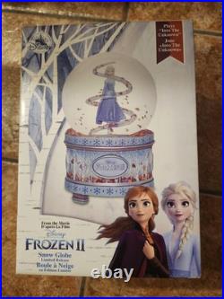 Disney Frozen 2 Elsa Snow Globe Limited Edition New In Box Never Opened Disney Frozen 2 Elsa Snow Globe Limited Edition New In Box Never Opened