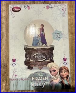 Disney Frozen Anna Elsa Olaf Musical Snow globe snowglobe