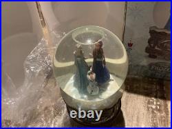 Disney Frozen Anna Elsa Olaf Musical Snow globe snowglobe