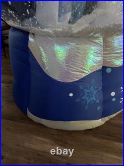 Disney Frozen GEMMY 6' Ft Inflatable Snow Globe Photorealistic Elsa Olaf Anna