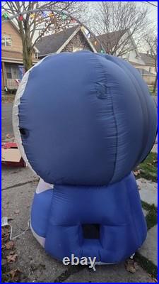 Disney Frozen GEMMY Inflatable Snow Globe Christmas Photorealistic Elsa Olaf