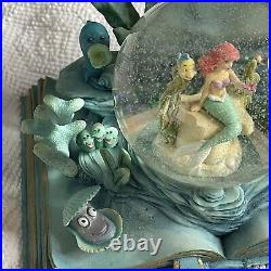 Disney Hallmark 2012 Wonders Within Collection Little Mermaid Snow Globe Ariel