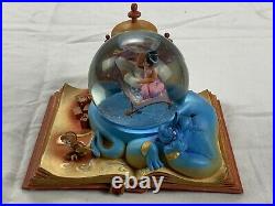 Disney Hallmark Aladdin Wonders Within 2014 Snow Water Globe RARE