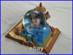 Disney Hallmark Aladdin Wonders Within 2014 Snow Water Globe RARE